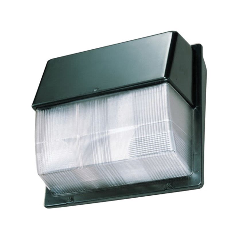 Lithonia Lighting TWP 150S TB LPI Outdoor Wallpack, (1) High Pressure Sodium Lamp, 120/208/240/277 VAC, Dark Bronze Housing